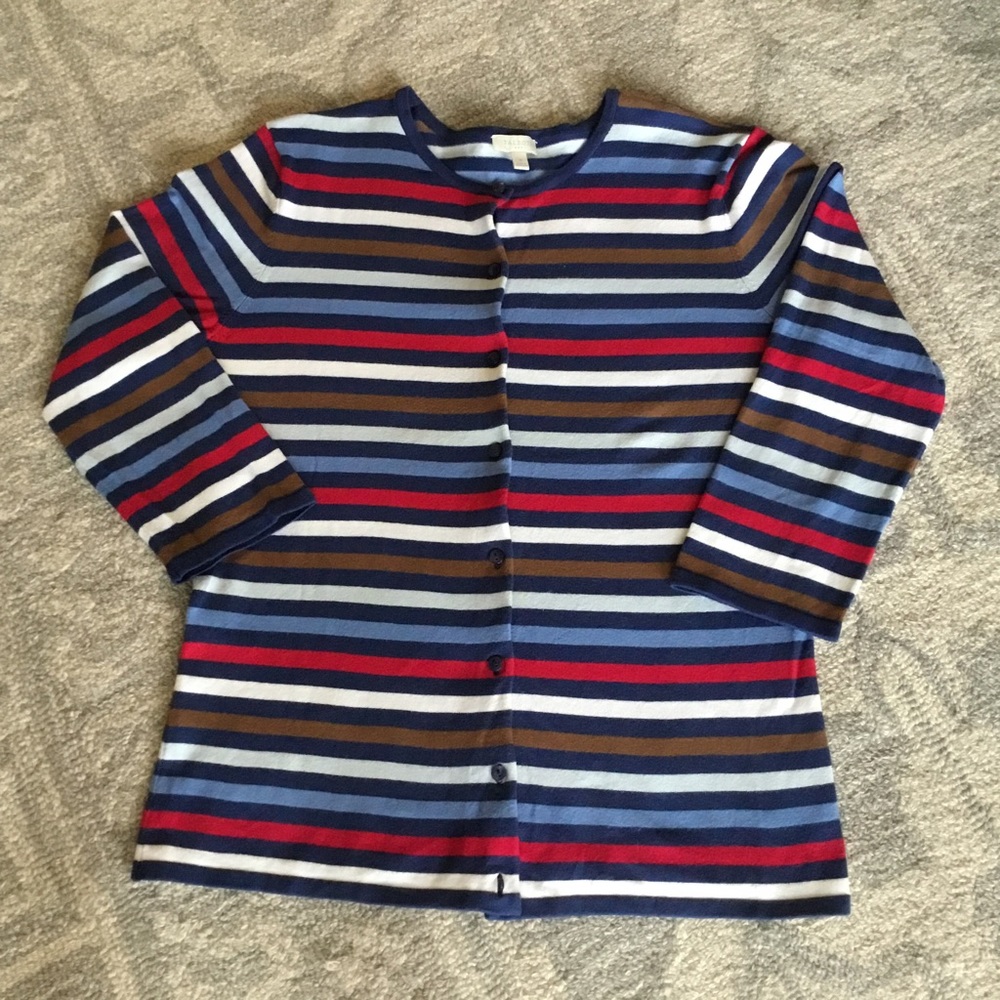 Talbots 3/4 Sleeve Cardigan